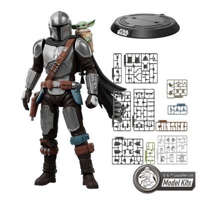 Blokees: Star Wars: The Mandalorian & Grogu - Champion Class 05 Din Djarin & Grogu Model Kit