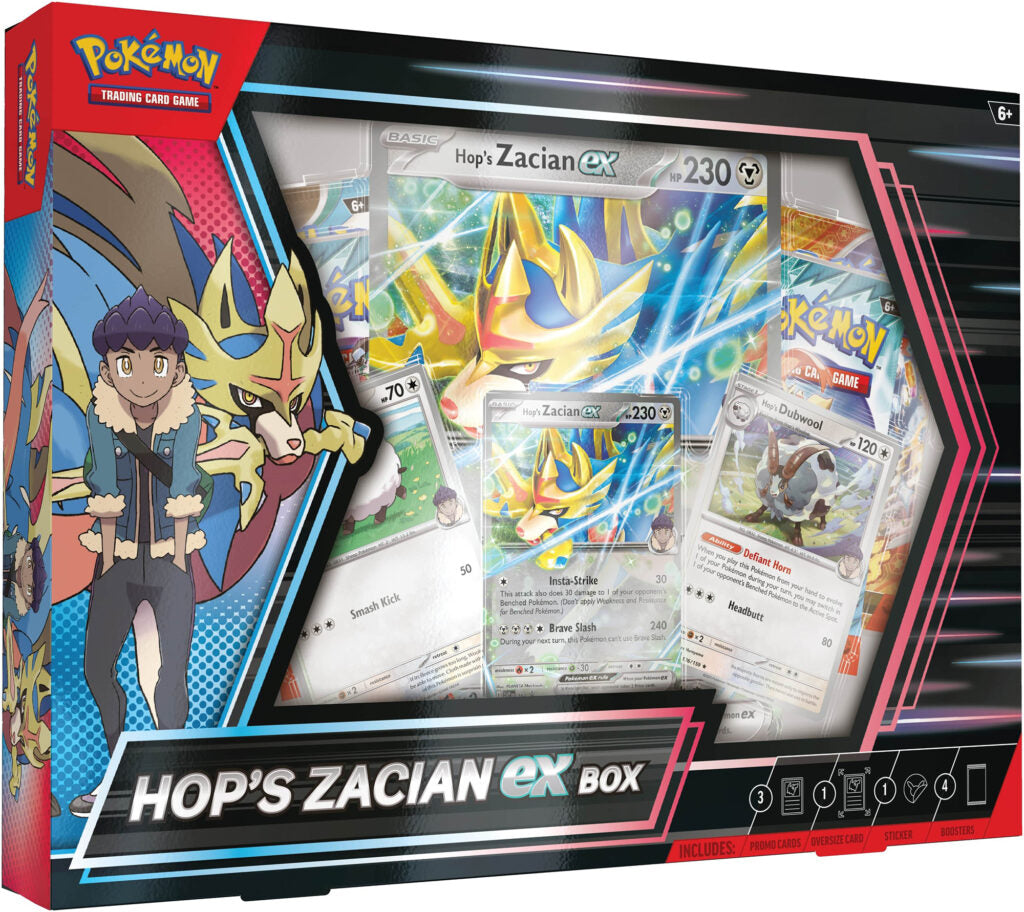 Pokémon: Journey Together - Hop's Zacian EX Box