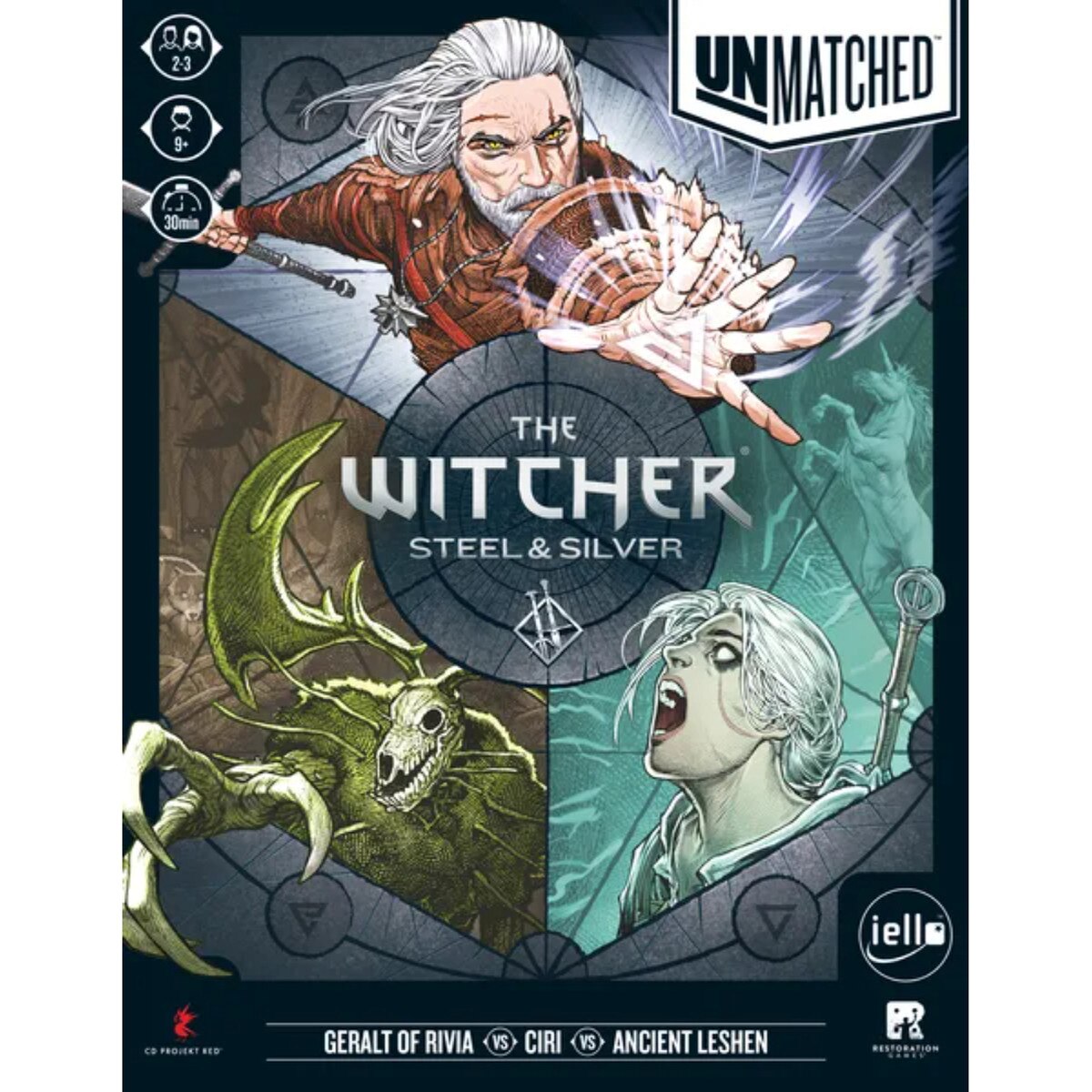 Unmatched: The Witcher - Steel & Silver