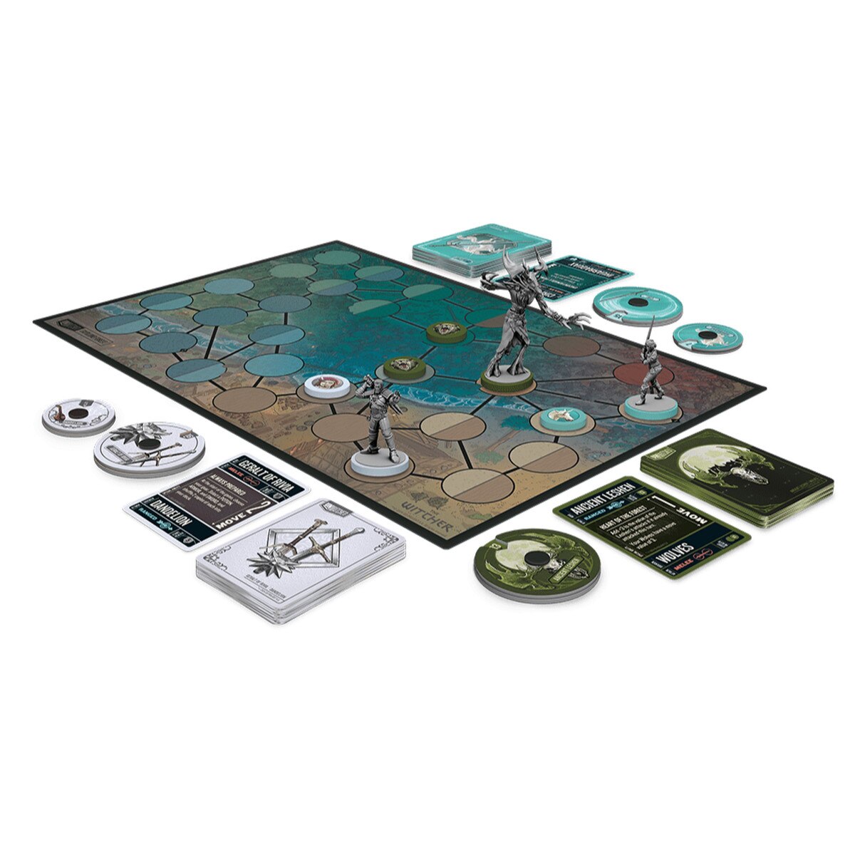 Unmatched: The Witcher - Steel & Silver