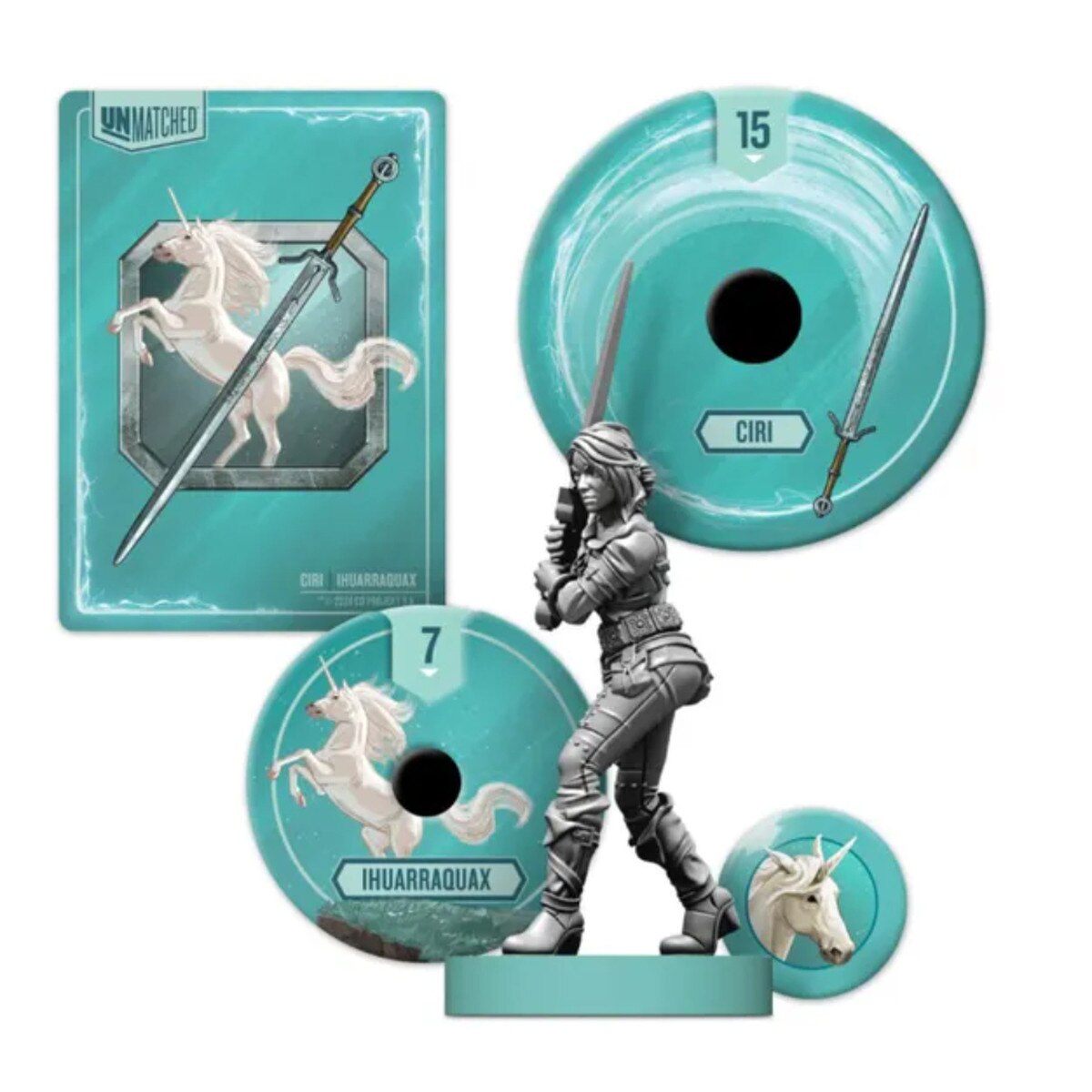 Unmatched: The Witcher - Steel & Silver