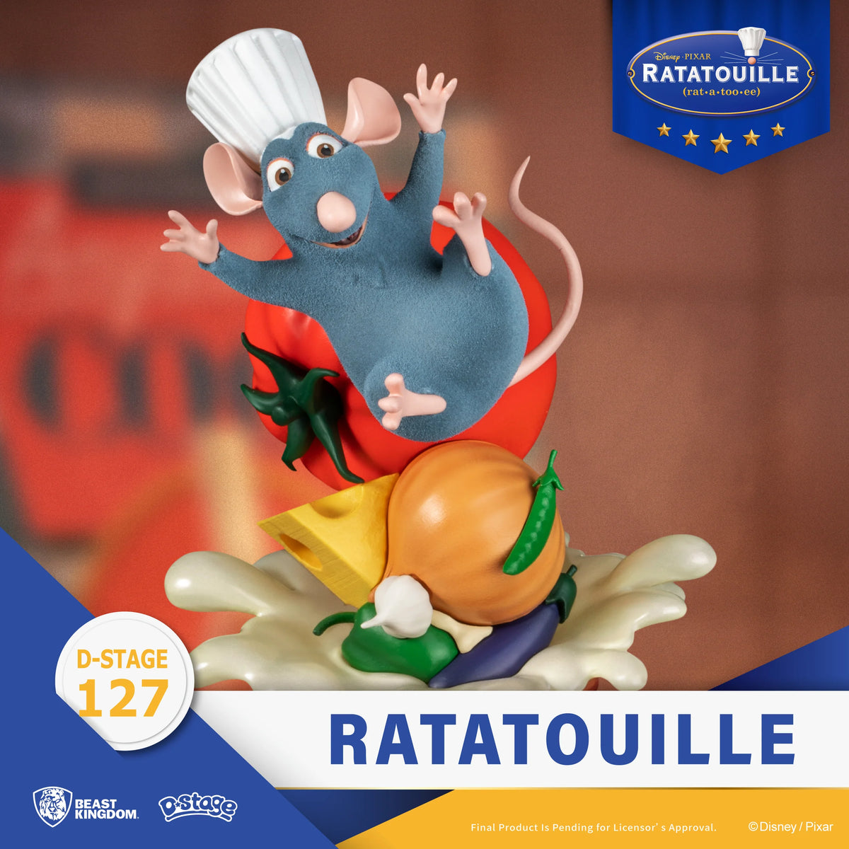 D-Stage: Disney Pixar Ratatouille Diorama Stage Figure Statue