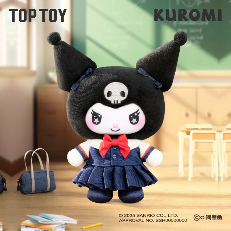 Top Toy x Sanrio - Kuromi School Life Plush Figure Series