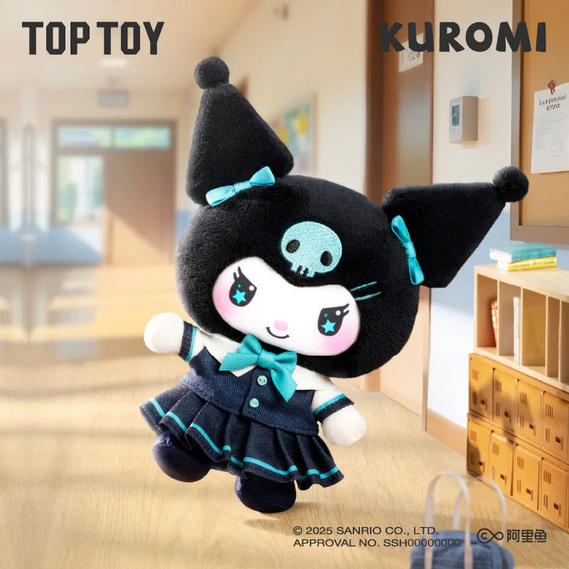 Top Toy x Sanrio - Kuromi School Life Plush Figure Series