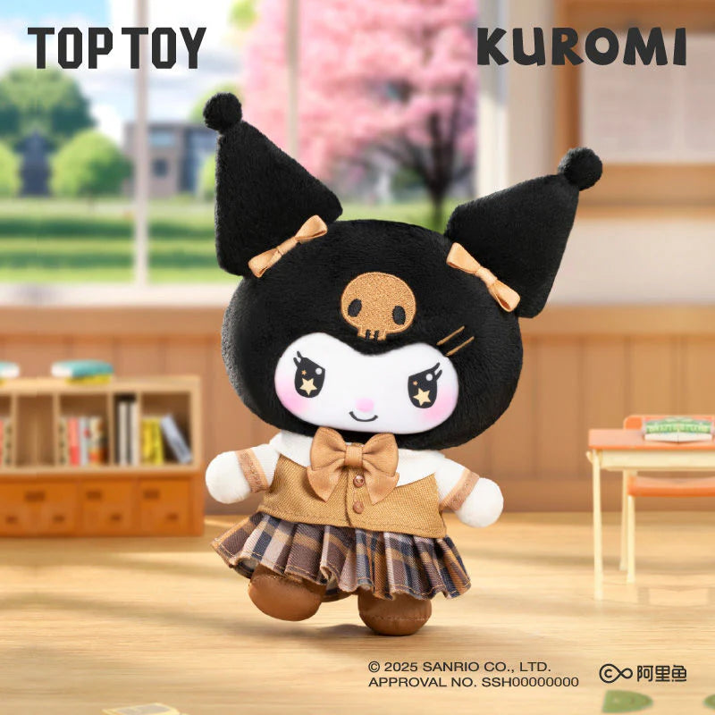 Top Toy x Sanrio - Kuromi School Life Plush Figure Series