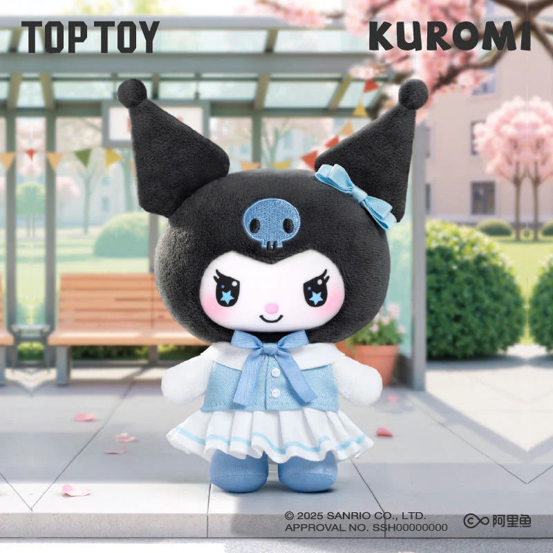Top Toy x Sanrio - Kuromi School Life Plush Figure Series