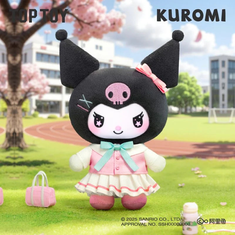 Top Toy x Sanrio - Kuromi School Life Plush Figure Series