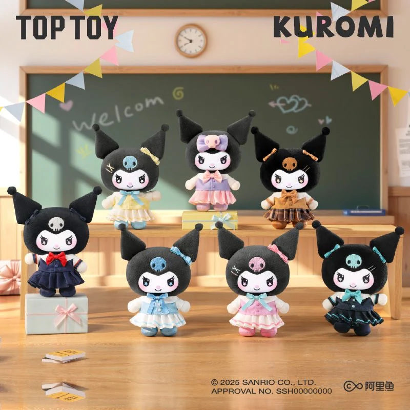 Top Toy x Sanrio - Kuromi School Life Plush Figure Series