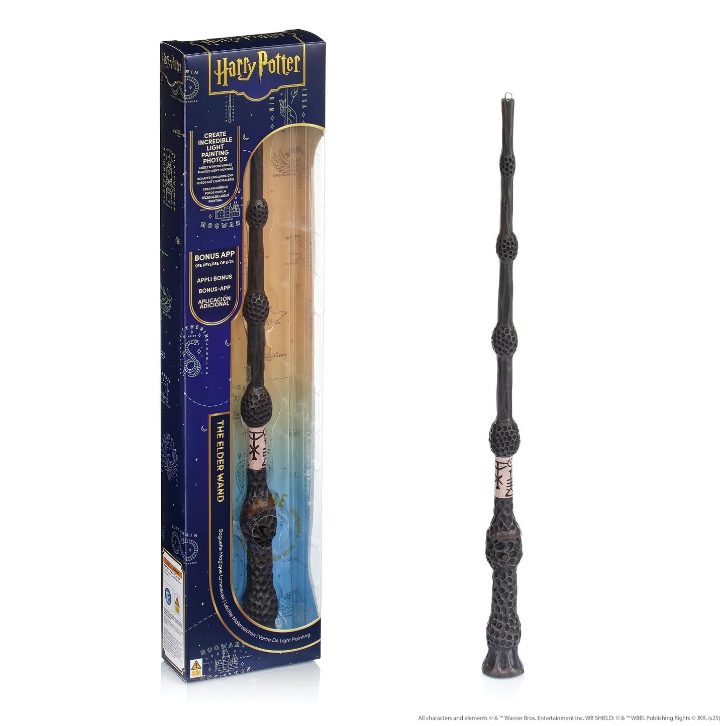 Harry Potter 35cm Lumos Wand: The Elder Wand