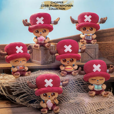 Hot Toys x COSBI - Tony Tony Chopper Plush Keychain Blind Box