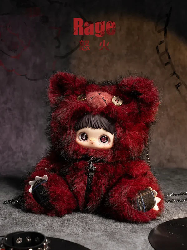 MayMei - Rebel Doll 400% Series Plush Backpack Blind Box