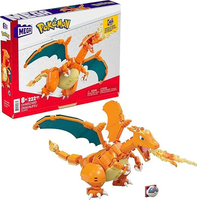 Pokémon: Mega Construx Pokémon Toy Building Set - Charizard