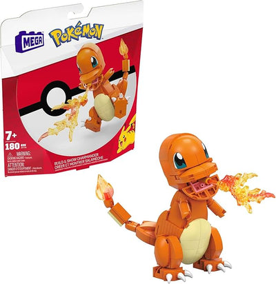 Pokémon: Mega Construx Pokémon Toy Building Set - Charmander