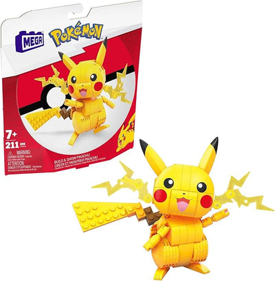 Pokémon: Mega Construx Pokémon Toy Building Set - Pikachu