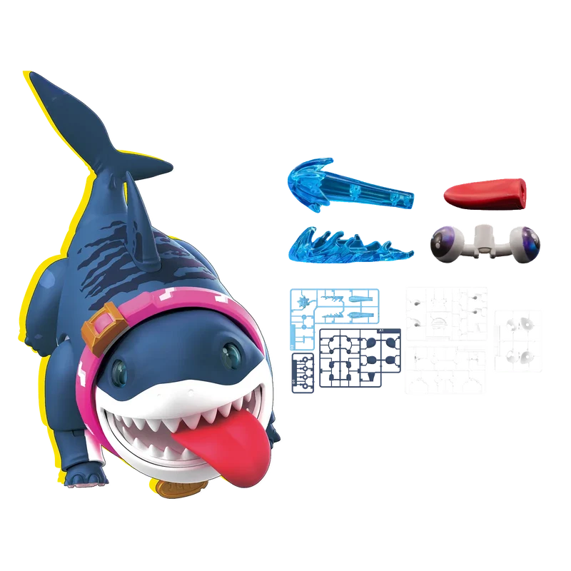 Blokees: Marvel Rivals - Champion Class 12 Jeff The Land Shark Model Kit