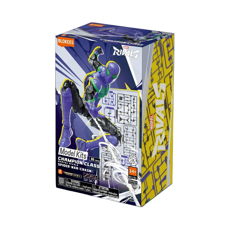 Blokees: Marvel Rivals - Champion Class 25 Spider-Man (Chasm) Model Kit