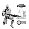 Blokees: Star Wars: Attack of the Clones - Champion Class 07 Clone Trooper Model Kit
