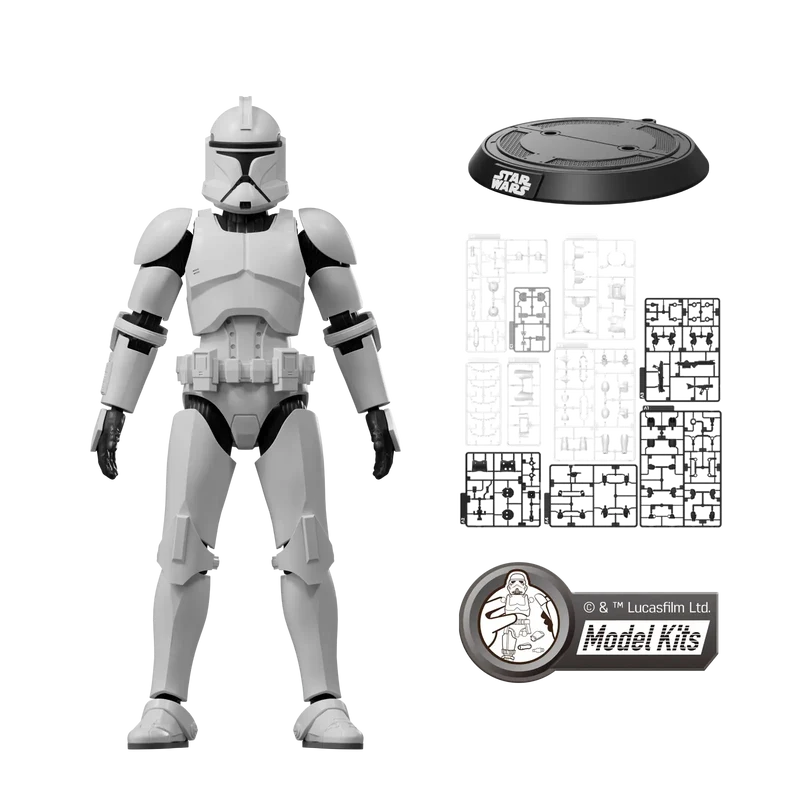Blokees: Star Wars: Attack of the Clones - Champion Class 07 Clone Trooper Model Kit