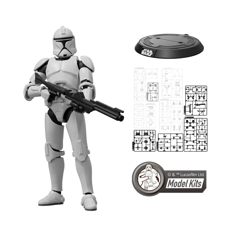 Blokees: Star Wars: Attack of the Clones - Champion Class 07 Clone Trooper Model Kit