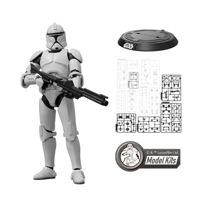 Blokees: Star Wars: Attack of the Clones - Champion Class 07 Clone Trooper Model Kit