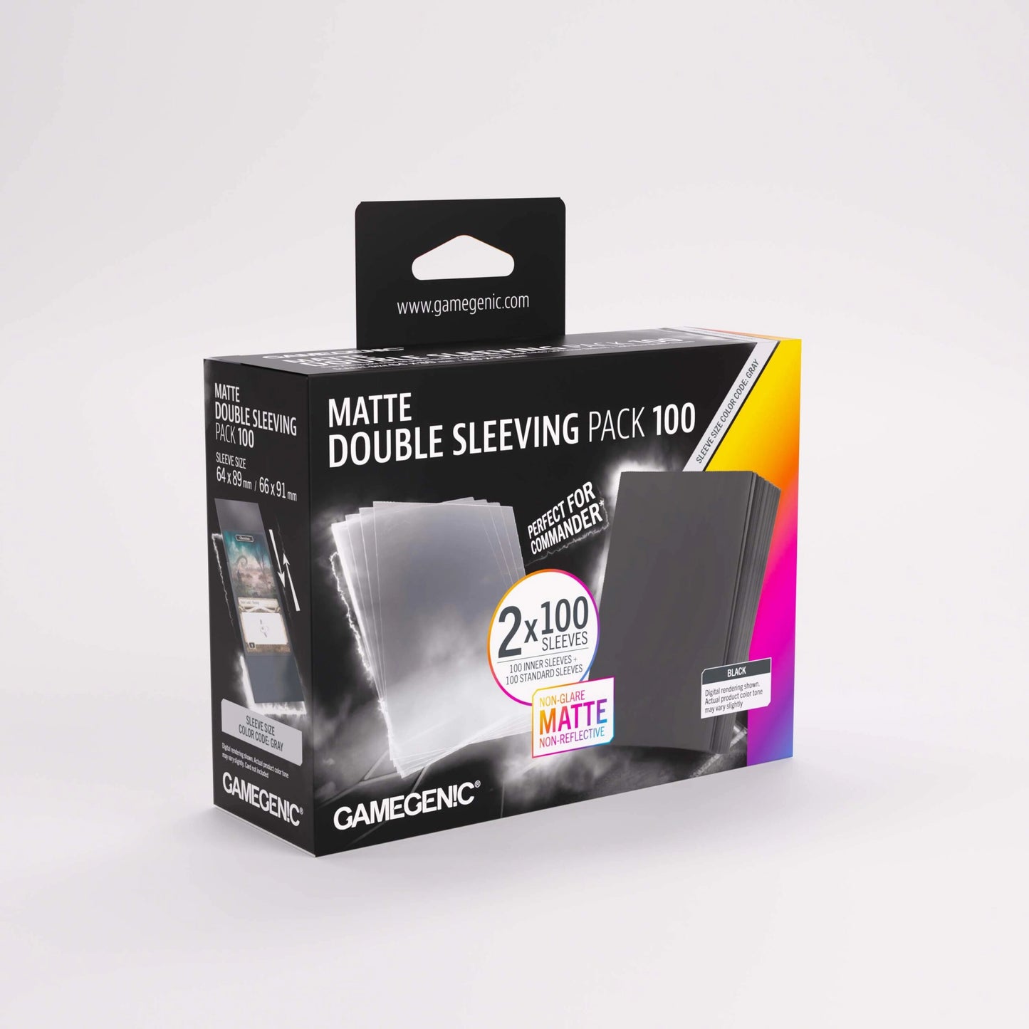 Gamegenic - MATTE Double Sleeving Pack (100)