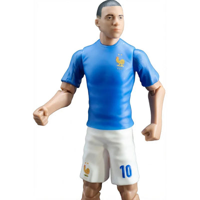 Sockers: Kylian Mbappé France Blue and White Action Figure