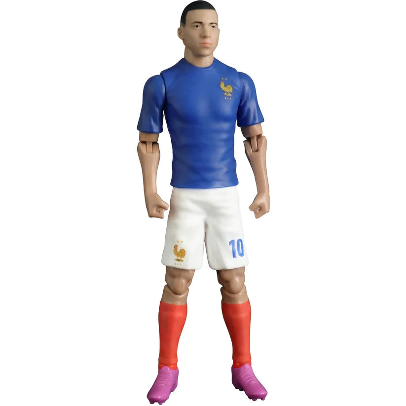 Sockers: Kylian Mbappé France Blue and White Action Figure