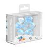 Oakie Doakie DICE - RPG Set Glow in the Dark: Arctic (Set of 7 Dice)