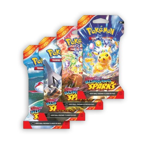 Scarlet & Violet: Surging Sparks - Sleeved Booster Bundle (36 Packs)