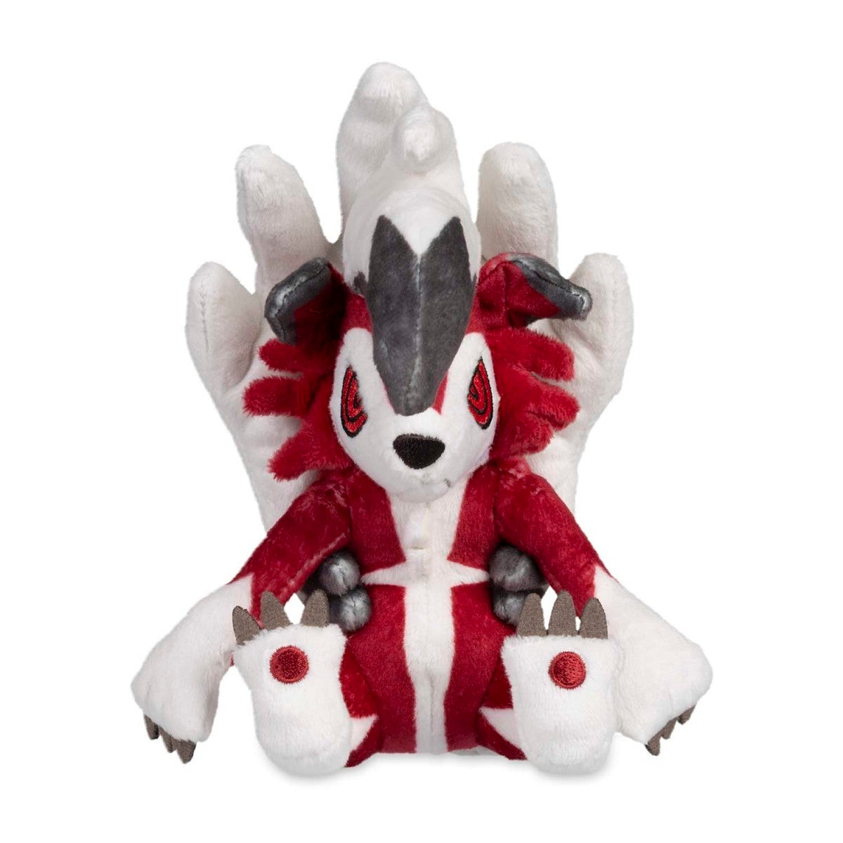 Pokémon Center: Lycanroc (Midnight Form) Sitting Cuties Plush - 6 ¼ In.