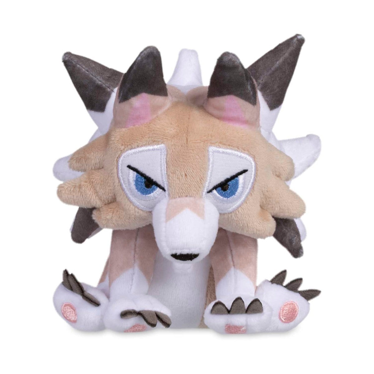 Pokémon Center: Lycanroc (Midday Form) Sitting Cuties Plush - 6 ¾ In.