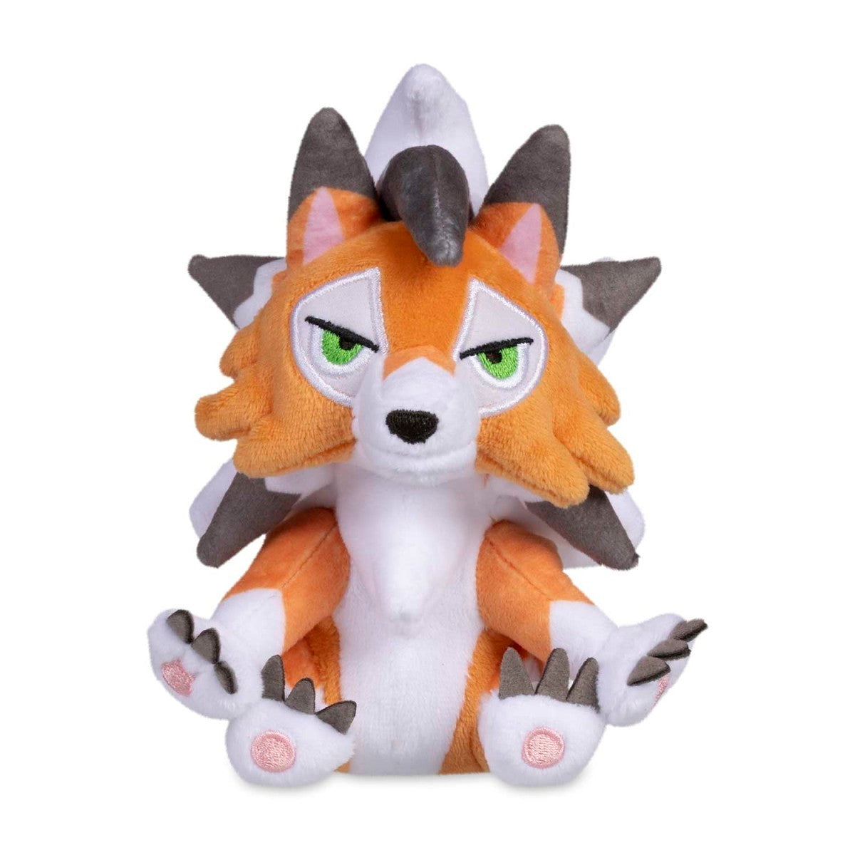 Pokémon Center: Lycanroc (Dusk Form) Sitting Cuties Plush - 6 ¾ In.