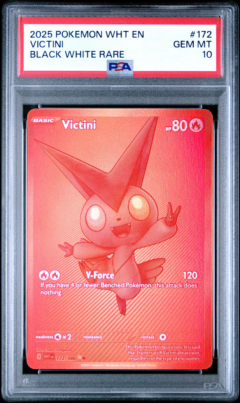 VICTINI BLACK WHITE RARE