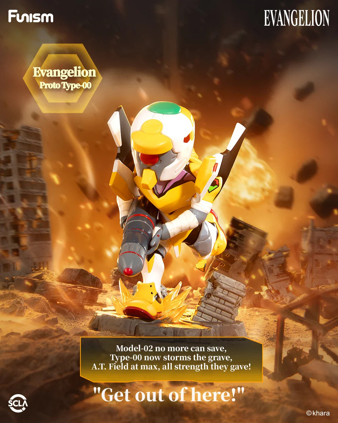 FUNISM - EVA Vol.1 Neon Genesis Evangelion Blind Box Figurine Series