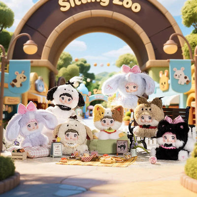 Nommi - Sitting Baby Zoo Plush Series Blind Box Figures