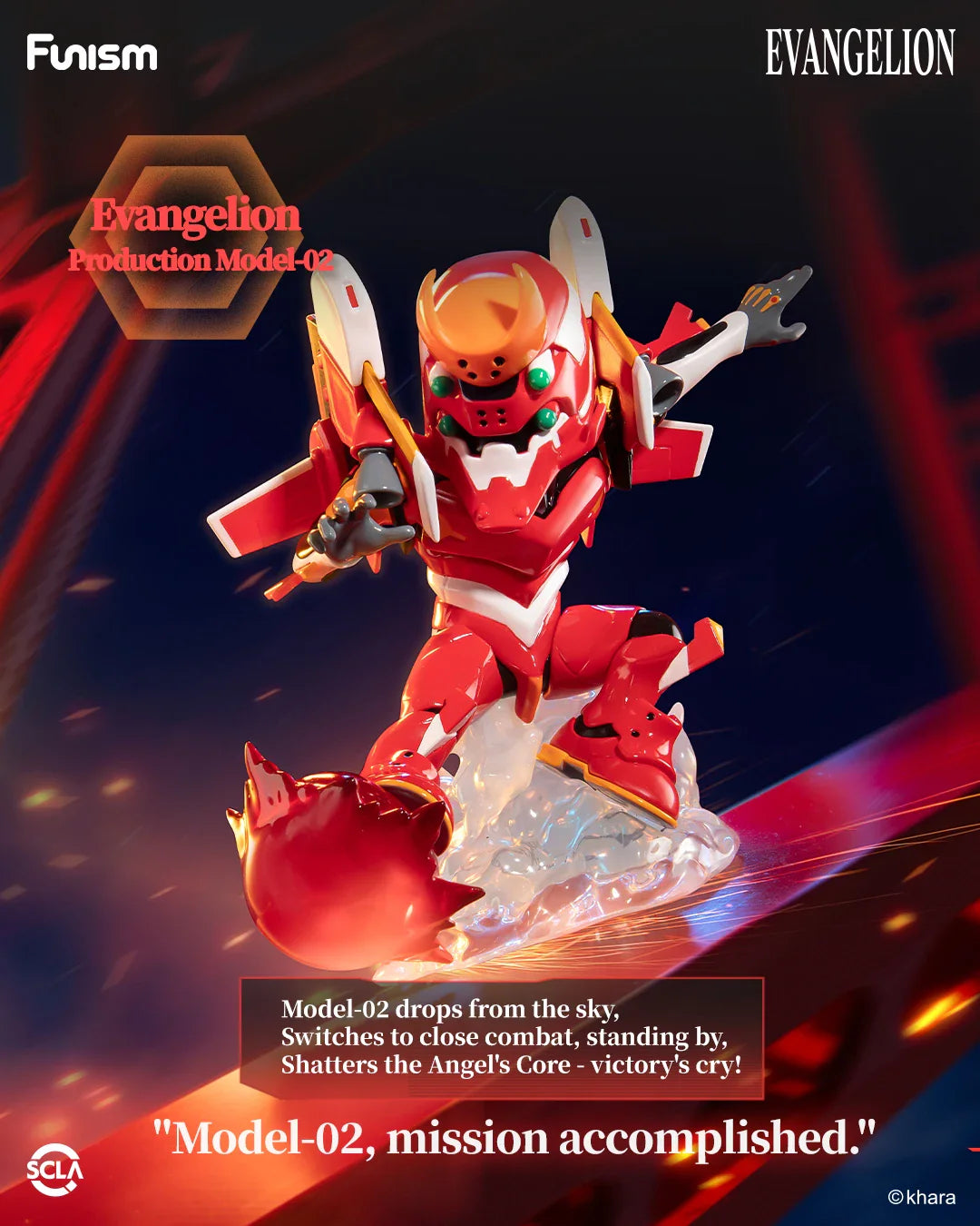 FUNISM - EVA Vol.1 Neon Genesis Evangelion Blind Box Figurine Series