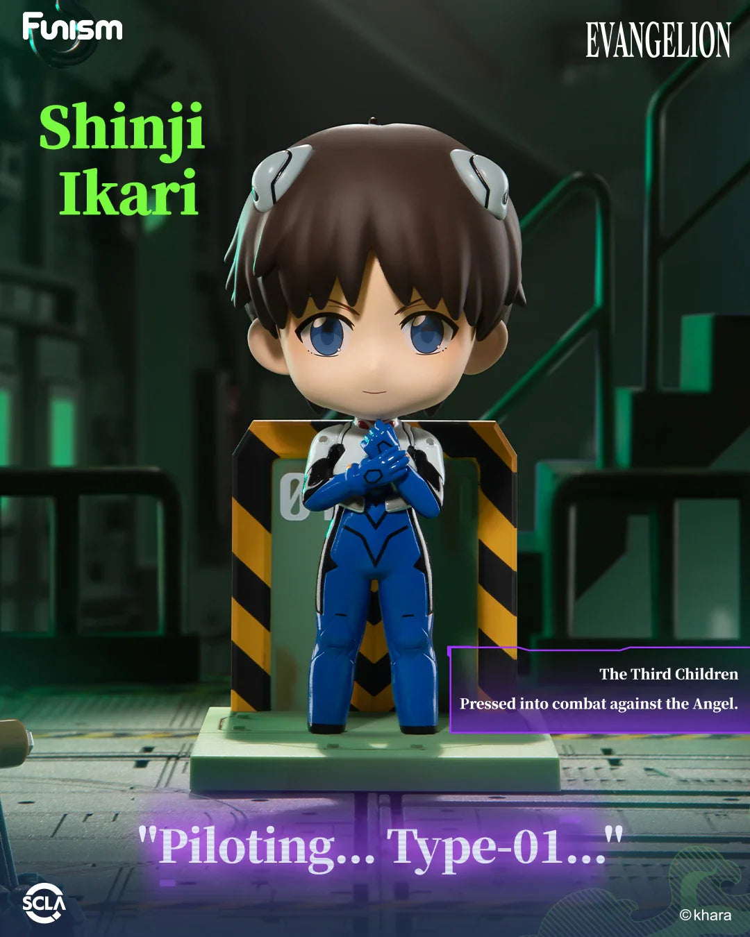 FUNISM - EVA Vol.1 Neon Genesis Evangelion Blind Box Figurine Series