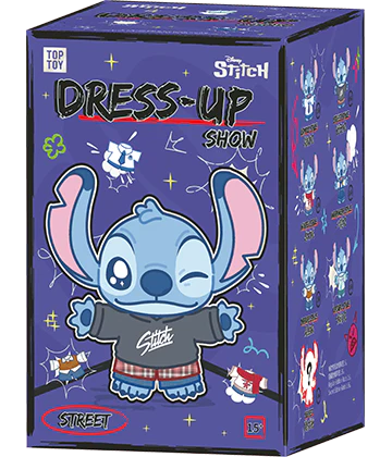 Top Toy x Disney - Stitch's Dress Up Show Series Plush Blind Box