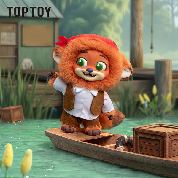 Top Toy x Disney's Zootopia 2  - Nick & Judy: Best Undercover Keychain Plush Series Figure Blind Box