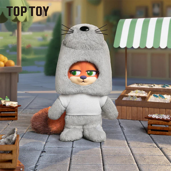 Top Toy x Disney's Zootopia 2  - Nick & Judy: Best Undercover Keychain Plush Series Figure Blind Box