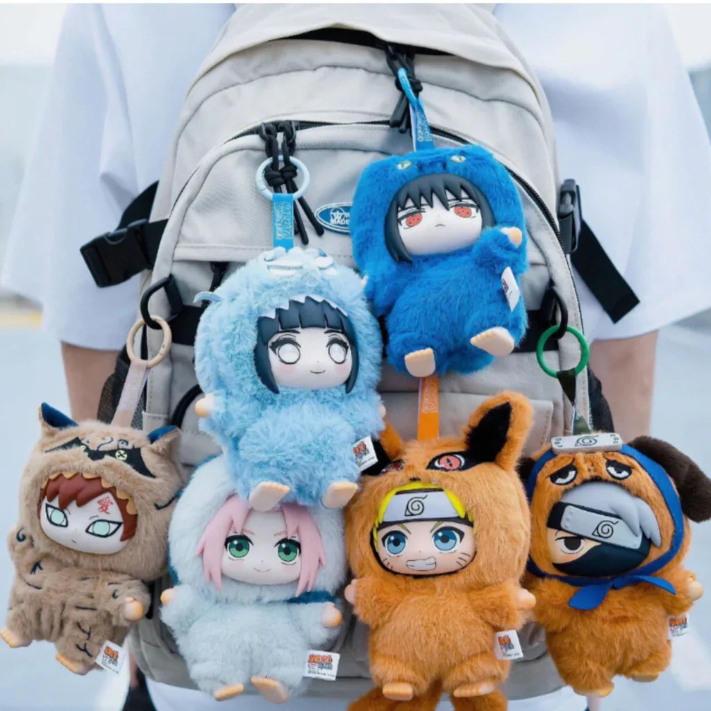 TOP TOY: Naruto - Cute Beast Party v1 Plush Keychain Series Blind Box