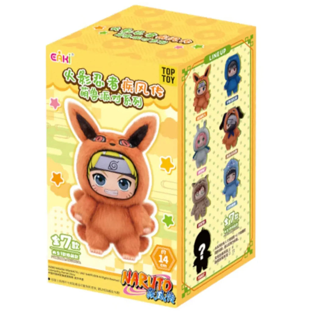 TOP TOY: Naruto - Cute Beast Party v1 Plush Keychain Series Blind Box