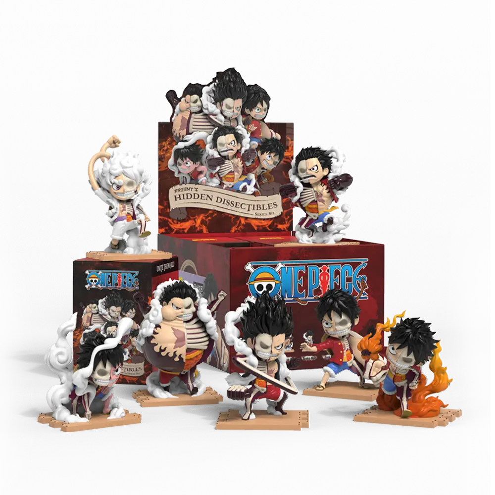 Freeny's Hidden Dissectibles : One Piece (Luffy's Gears Edition)