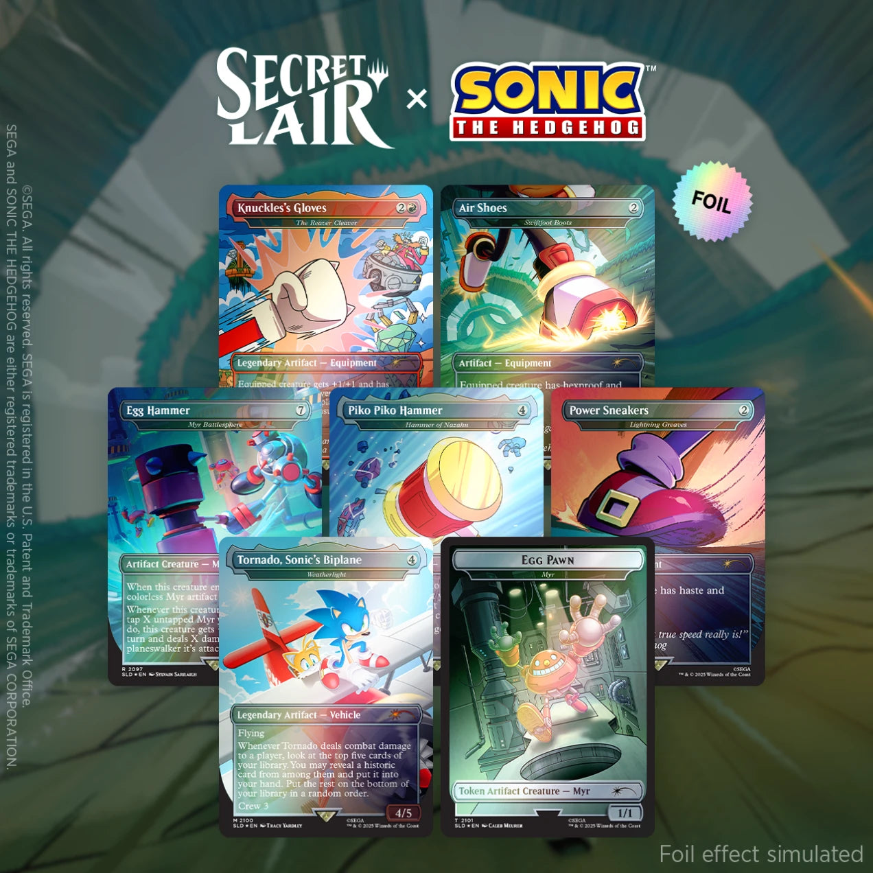 Secret Lair x Sonic