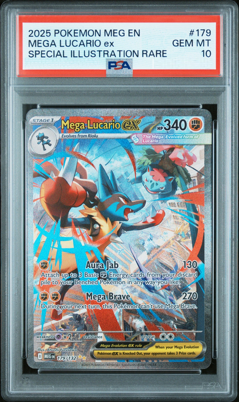 MEGA LUCARIO ex SPECIAL ILLUSTRATION RARE