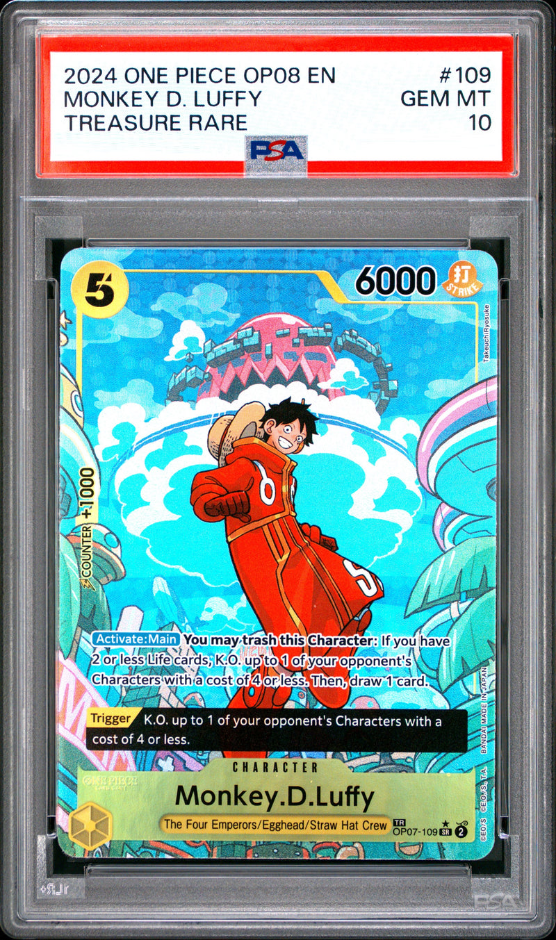 MONKEY D. LUFFY TREASURE RARE