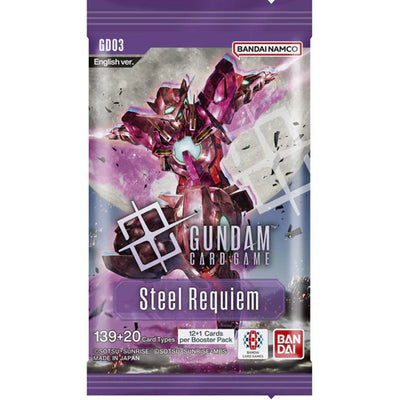 Gundam Card Game: Steel Requiem (GD03) - Booster