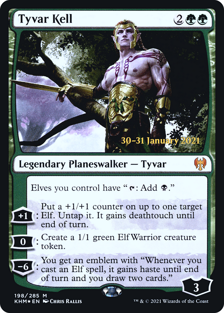 Tyvar Kell (PRE-198) - Kaldheim Promos Foil