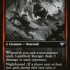 Lambholt Raconteur (DBL-434) - Innistrad: Double Feature: (Double Faced Transform) Foil