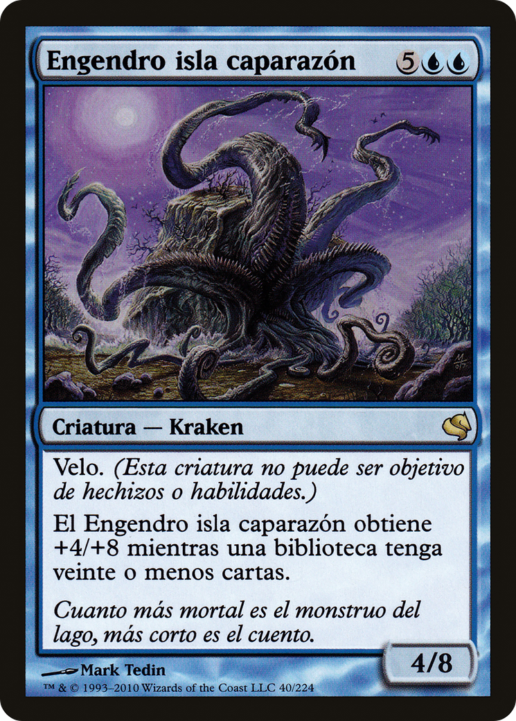 Isleback Spawn (Spanish) - "Engendro isla caparazon" (PS11-040) - Salvat 2011
